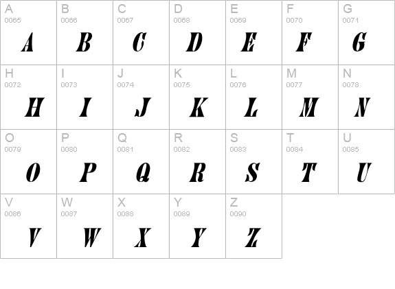 Juniper-Normal Italic details - Free Fonts at FontZone.net