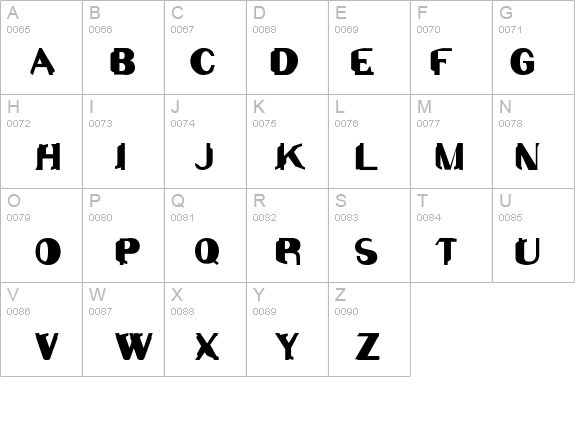 Junk details - Free Fonts at FontZone.net