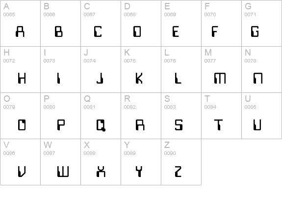 Justov details - Free Fonts at FontZone.net