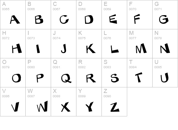 KaBlam! details - Free Fonts at FontZone.net