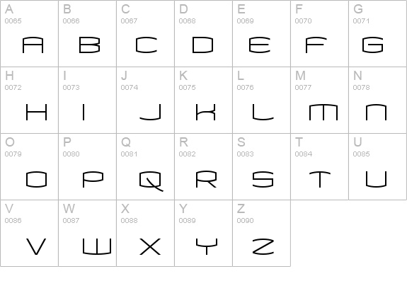 Kameleon details - Free Fonts at FontZone.net