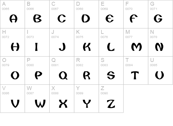 Karibown details - Free Fonts at FontZone.net