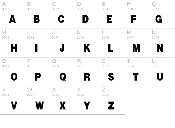 Kathryn-Condensed Normal details - Free Fonts at FontZone.net