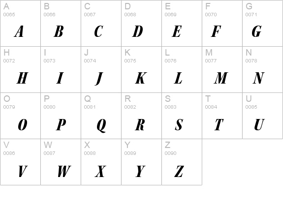 KeplerStd-BlackCnItSubh details - Free Fonts at FontZone.net