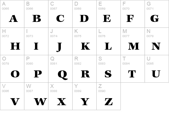 KeplerStd-BlackExtCapt details - Free Fonts at FontZone.net