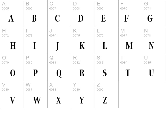 KeplerStd-SemiboldCnSubh details - Free Fonts at FontZone.net