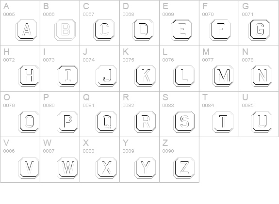 KeyboardOutline details - Free Fonts at FontZone.net