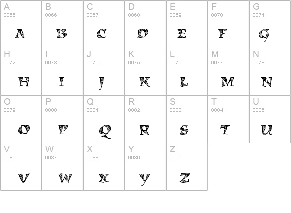KigaliStd-ZigZag details - Free Fonts at FontZone.net