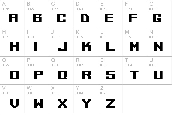 Kiloton v1.0 details - Free Fonts at FontZone.net
