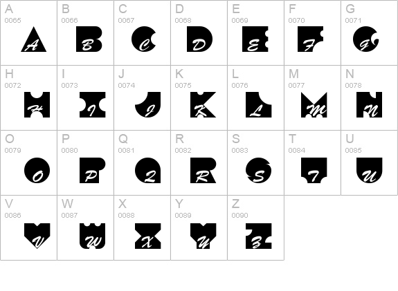 Kontrast details - Free Fonts at FontZone.net