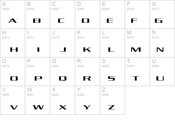 Kubra_Condensed details - Free Fonts at FontZone.net