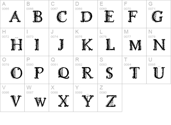 LACETRIM details - Free Fonts at FontZone.net