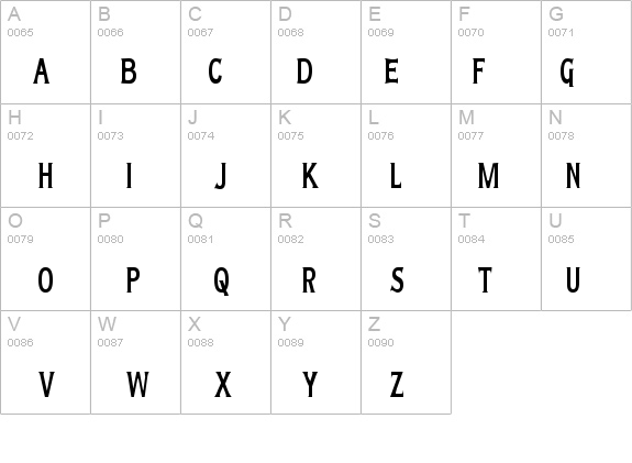 Lady Copra Narrow details - Free Fonts at FontZone.net