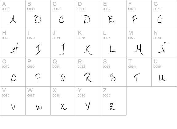 LarriesHand Regular details - Free Fonts at FontZone.net