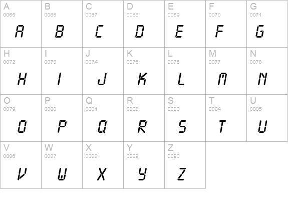 LCDEF details - Free Fonts at FontZone.net