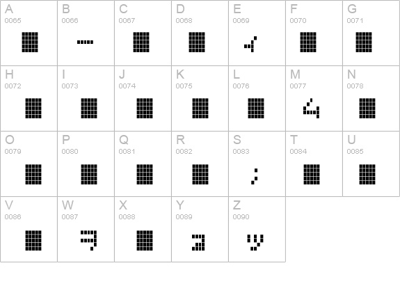 LCDK Regular details - Free Fonts at FontZone.net