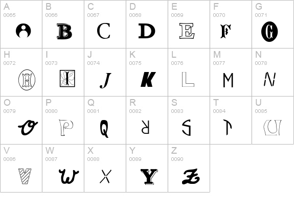 Le BlackMail details - Free Fonts at FontZone.net