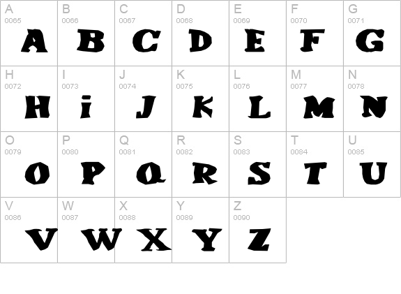 Le Corniaud details - Free Fonts at FontZone.net