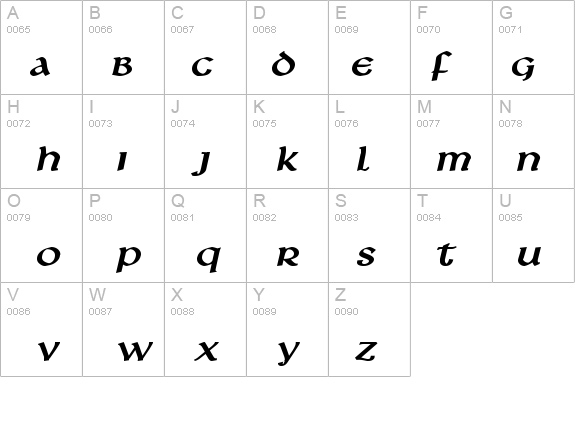 Leo Wide BoldItalic details - Free Fonts at FontZone.net