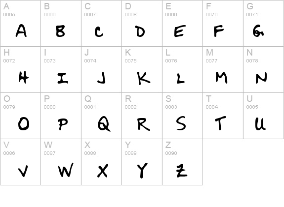 LeonardsHand Regular details - Free Fonts at FontZone.net