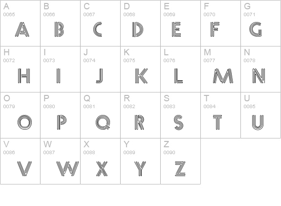 Leonde details - Free Fonts at FontZone.net