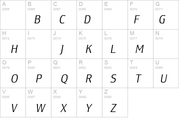LesmoreLightCondensedItalic details - Free Fonts at FontZone.net