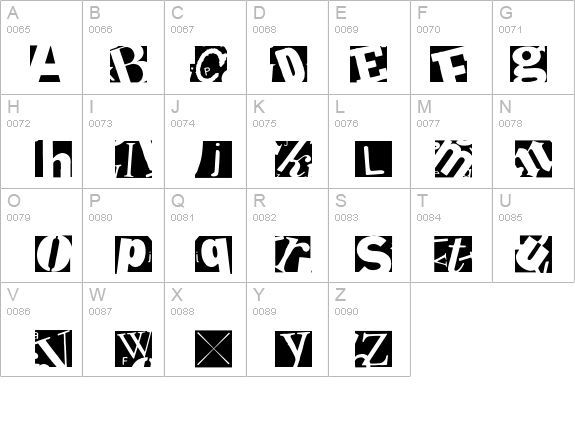 LetterSoupMainz details - Free Fonts at FontZone.net