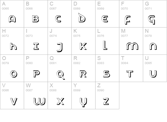 LetunicalShadow details - Free Fonts at FontZone.net