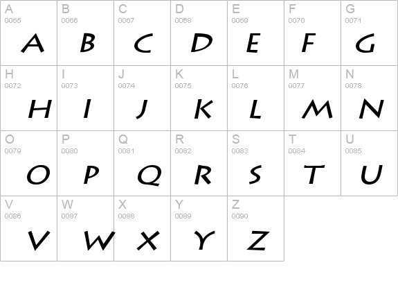 Liste-Extended Bold Italic details - Free Fonts at FontZone.net