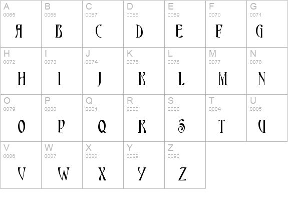 Maginot details - Free Fonts at FontZone.net