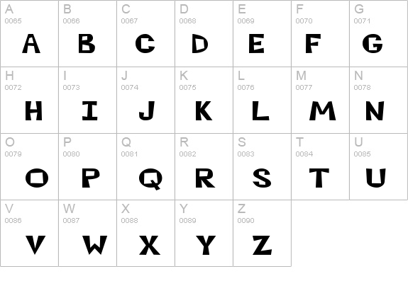 Magoo-Extended Normal details - Free Fonts at FontZone.net