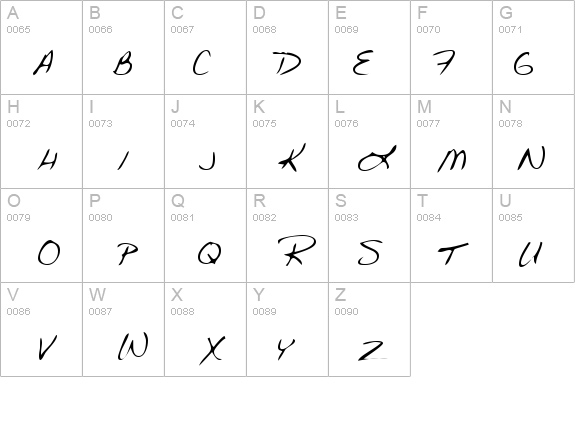 MarciesHand Regular details - Free Fonts at FontZone.net