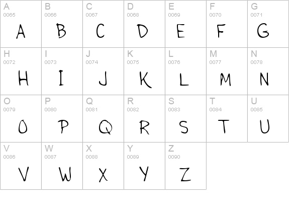 MarionsHand Regular details - Free Fonts at FontZone.net