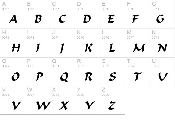 Marlin Italic details - Free Fonts at FontZone.net