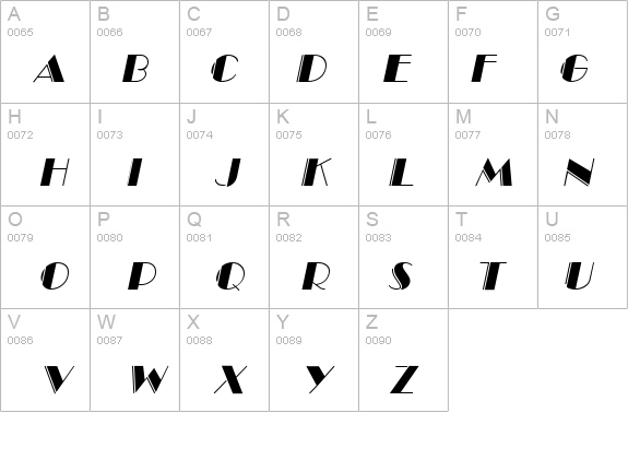 MarqueeEngraved Italic details - Free Fonts at FontZone.net