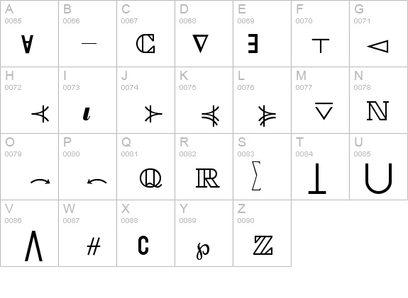 MathematicalPiTwoBQ details - Free Fonts at FontZone.net