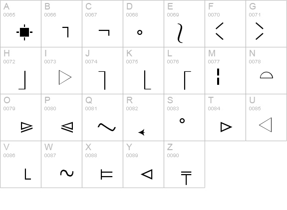 MathTechnicalP07 details - Free Fonts at FontZone.net