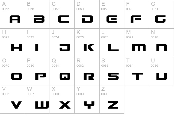 MCO NormalGunship details - Free Fonts at FontZone.net