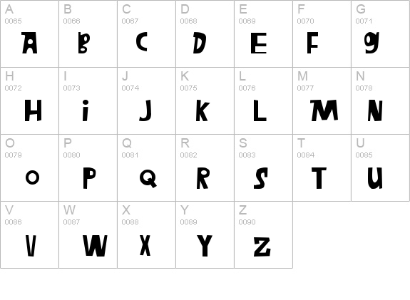 Megafon details - Free Fonts at FontZone.net