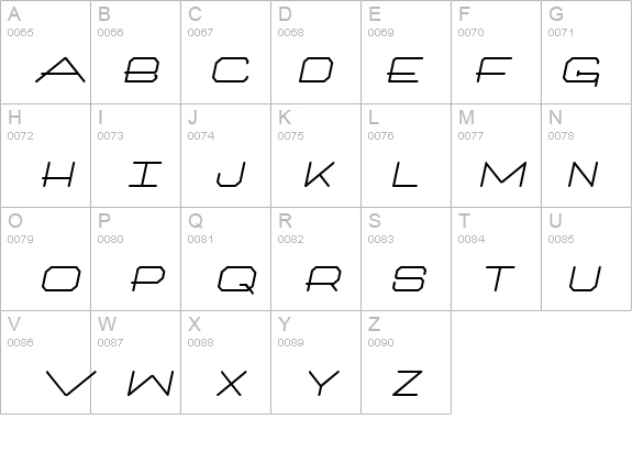 Millennium Bold Italic details - Free Fonts at FontZone.net