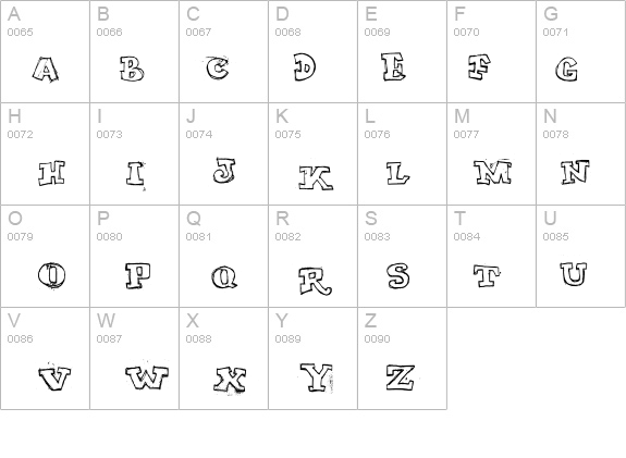 MY TURTLE details - Free Fonts at FontZone.net