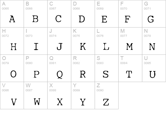 My type of font details - Free Fonts at FontZone.net