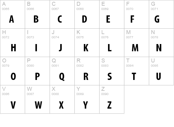 MyriadPro-BoldCond details - Free Fonts at FontZone.net