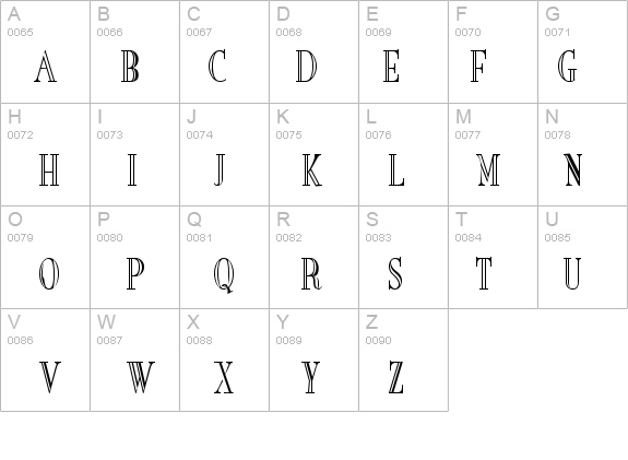 New England-Engraved-Condensed Normal details - Free Fonts at FontZone.net