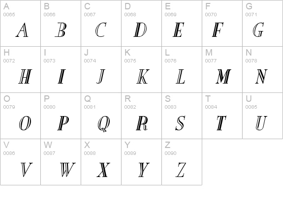 New England-Engraved Italic details - Free Fonts at FontZone.net