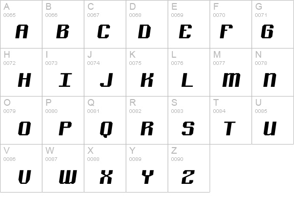 Nominal BRK details - Free Fonts at FontZone.net
