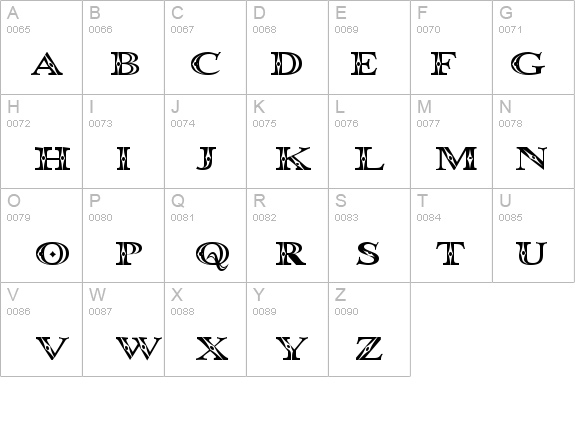 Occoluchi details - Free Fonts at FontZone.net