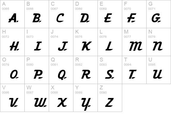 Ol' 54 details - Free Fonts at FontZone.net