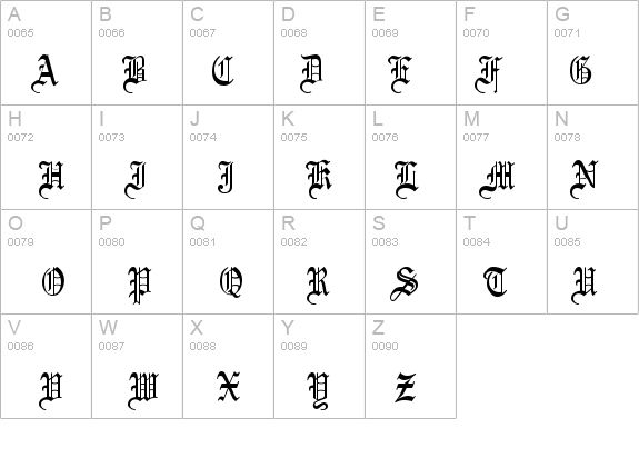 Olde English Regular details - Free Fonts at FontZone.net