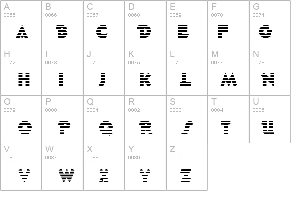 Ole-Striped Normal details - Free Fonts at FontZone.net